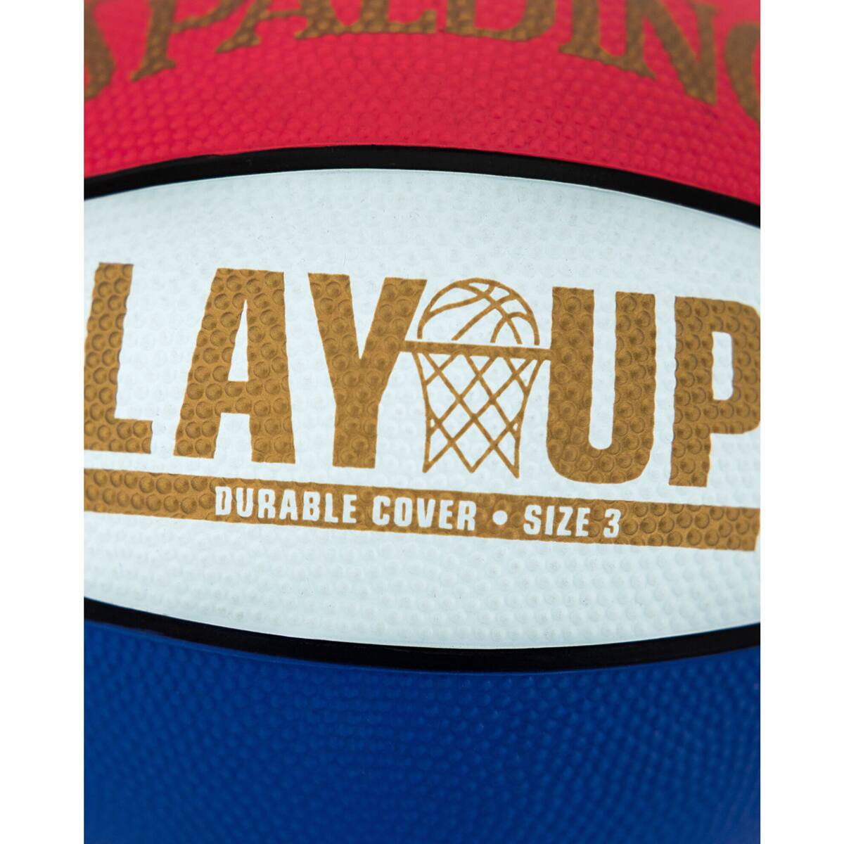 PALDING  
LAYUP  
DURABLE COVER • SIZE 3