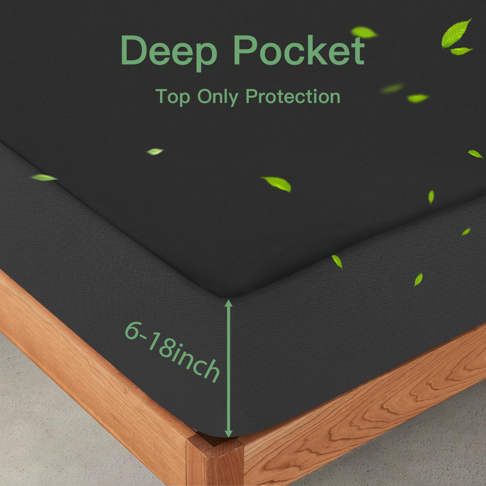 Deep Pocket  
Top Only Protection  
6-18 inch
