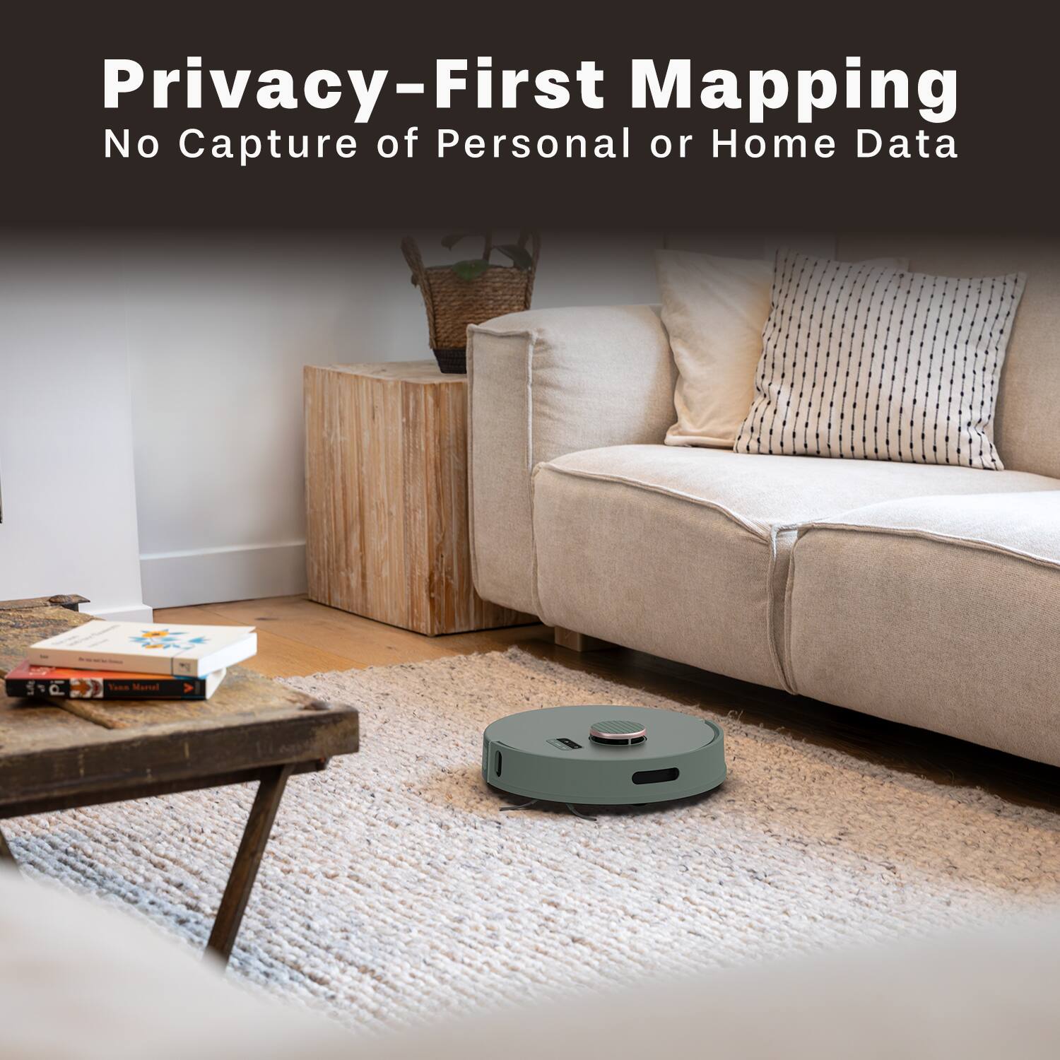 Privacy-First Mapping  
No Capture of Personal or Home Data