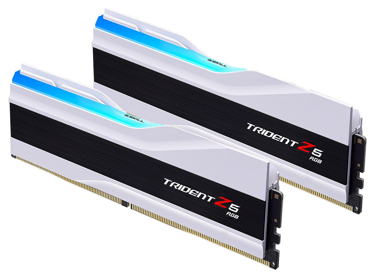 G.SKILL - Trident Z5 RGB 64GB DDR5 6000MHz RAM (2x32GB) F5-6000J3636F32GX2-TZ5RW - White
