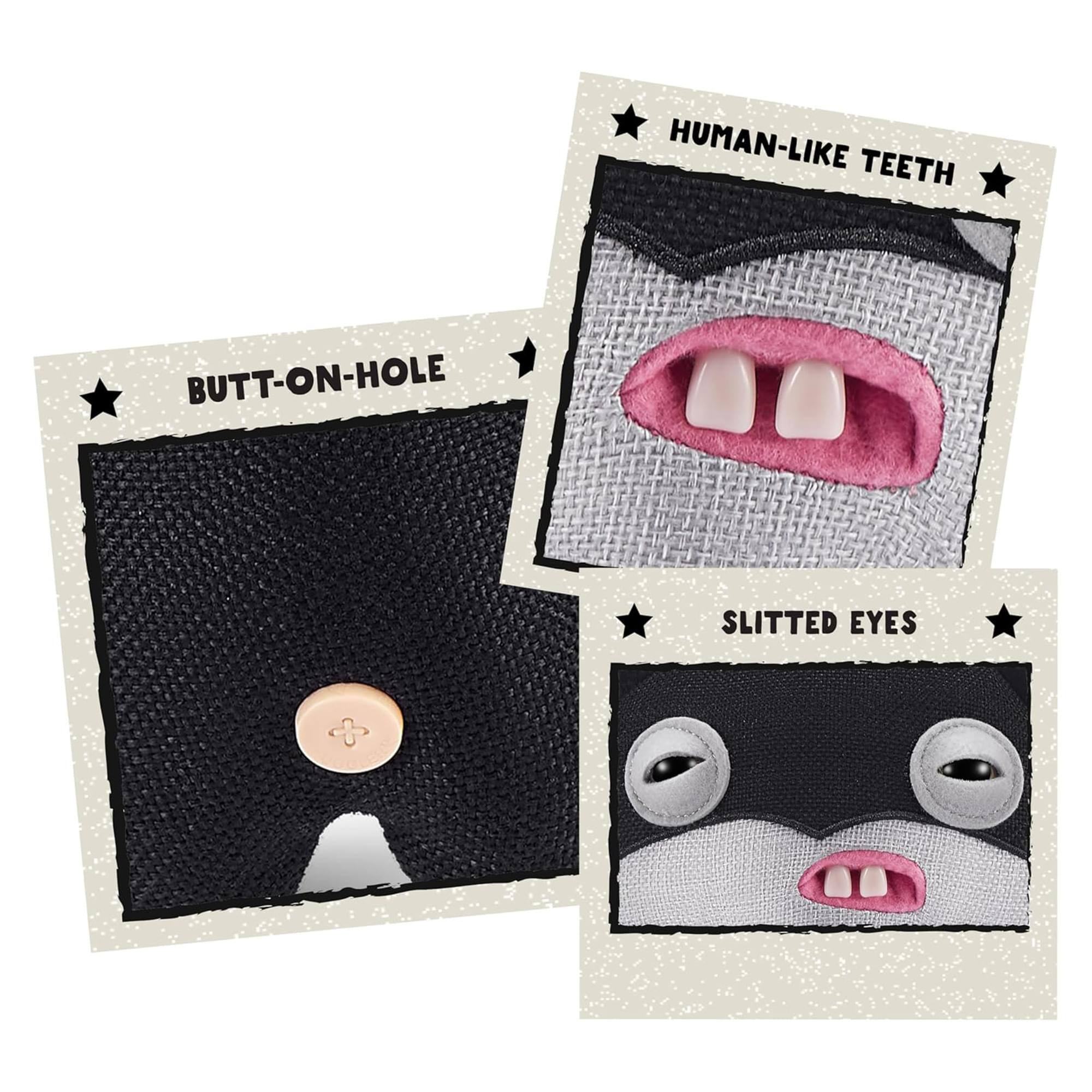 - Human-like teeth
- Butt-on-hole
- Slitted eyes