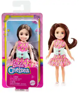 Mattel - Chelsea with Thunderbolt Dress & Back Brace - Collectibles - Multicolor