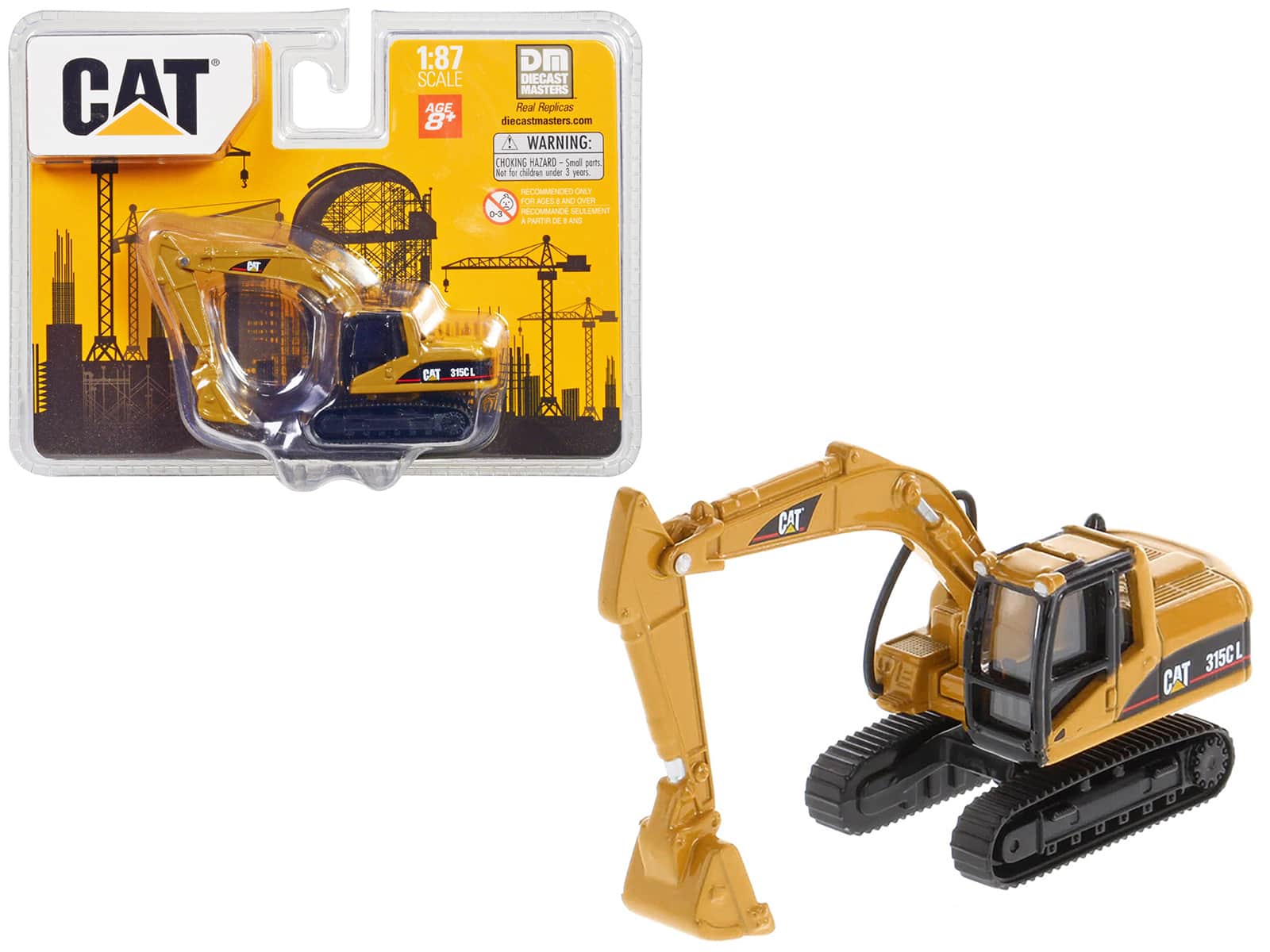 CAT Caterpillar 315C L Hydraulic Excavator Yellow 1/87 (HO) Diecast Model by Diecast Masters price history on PriceWatchPro