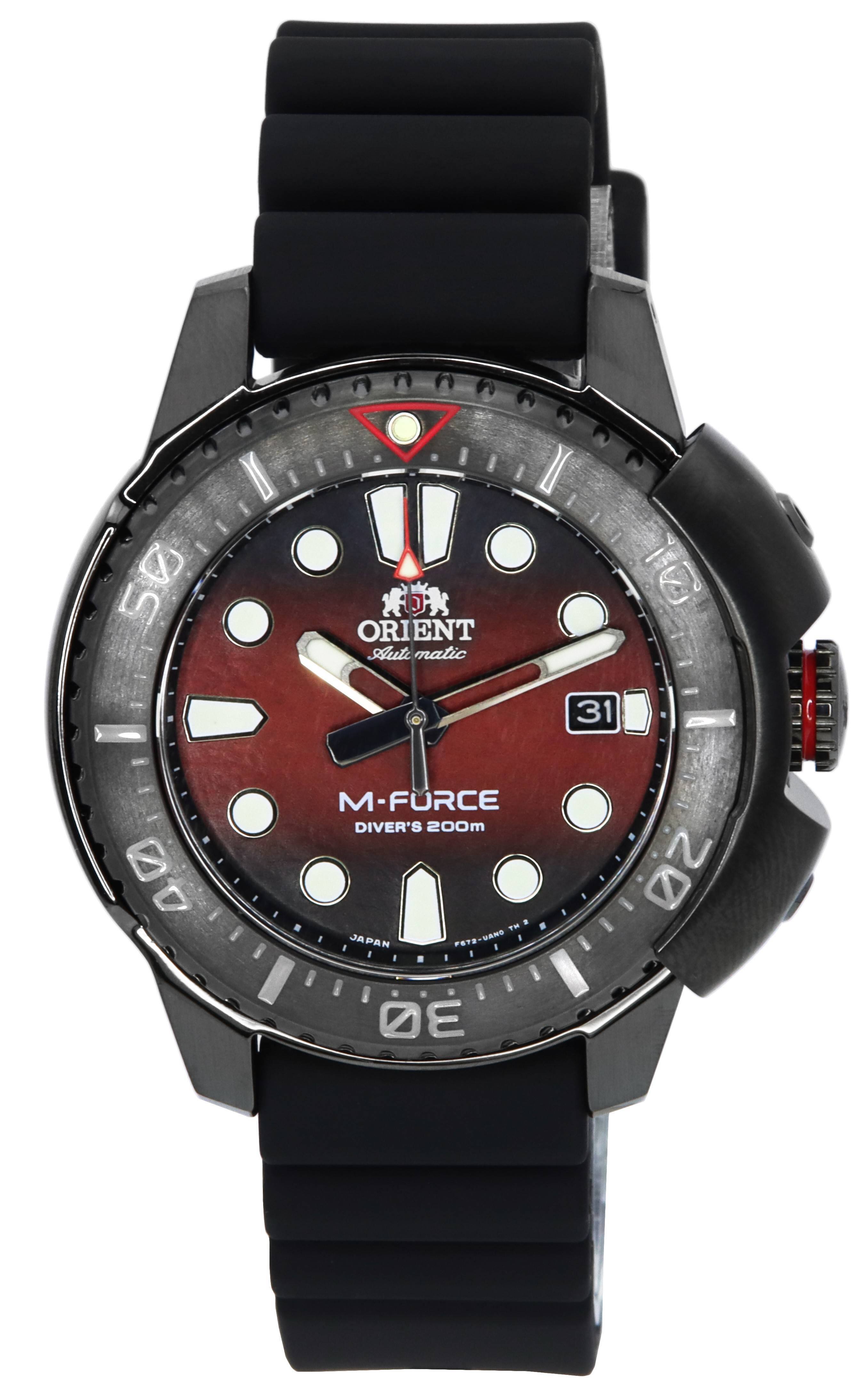 50
ORIENT Automatic
31
M-FORCE DIVER'S 200m TM JAPAN F673-UANO
20
30