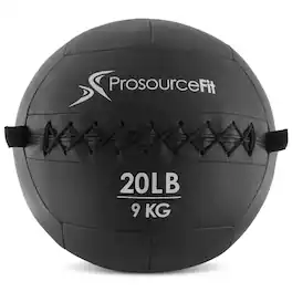 ProsourceFit - Soft Medicine Ball, 20 lbs - Black