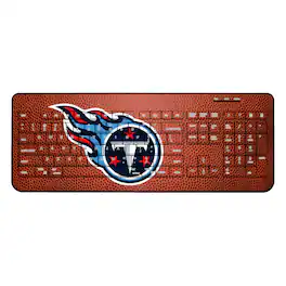 Keyscaper - Tennessee Titans Football Design Wireless Keyboard - Multicolor