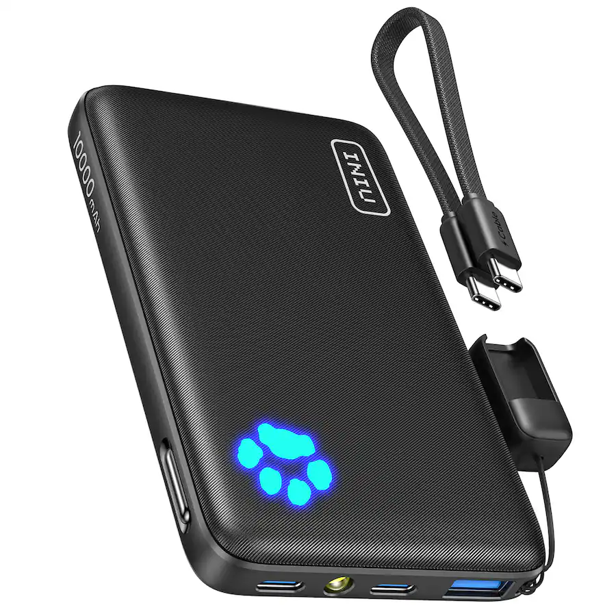 Iniu Best Light Power Bank INIU Portable Charger, Compact 10000mAh