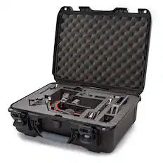 Front. NANUK - Nanuk 930 Waterproof Hard Case with Foam Insert for DJI RS 3/RS 3 Pro Combo, Black.