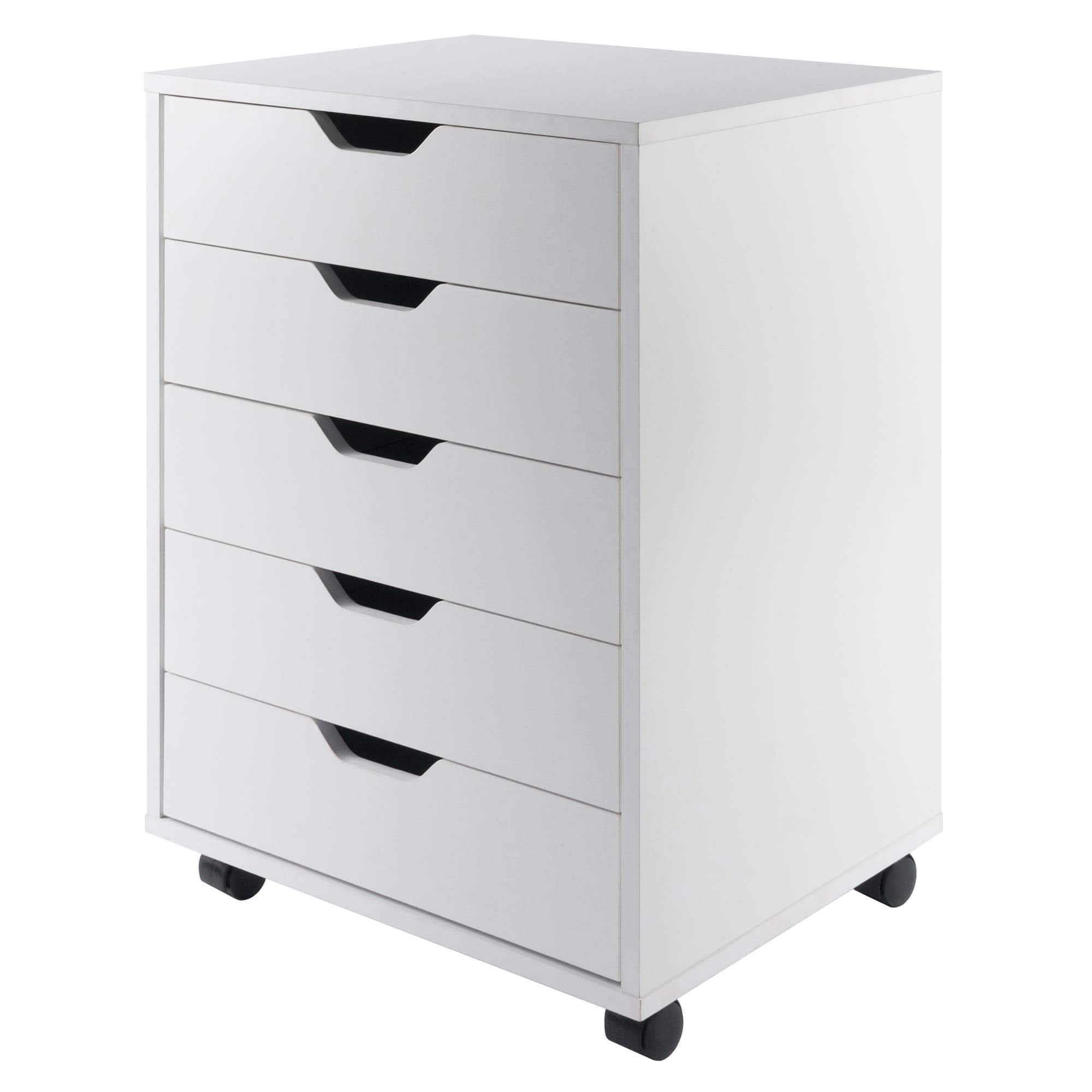Earthley Blooms - Halifax Bins Drawers Mobile Cabinet Home Office FabricCabinet with diverse storage handles