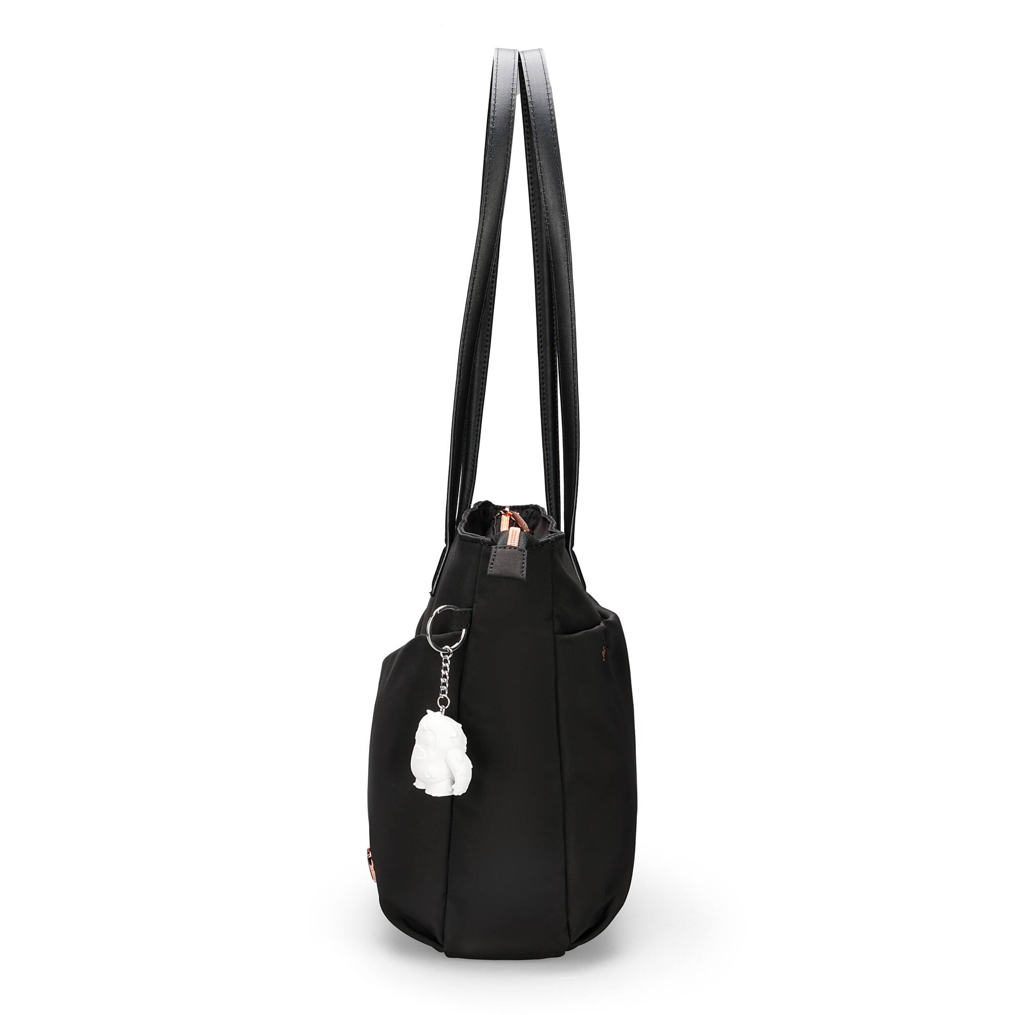 Alt View 1. Swissdigital Design - Swissdigital SD7517-01 Katy Rose Ng Black Tote Bag - Black.