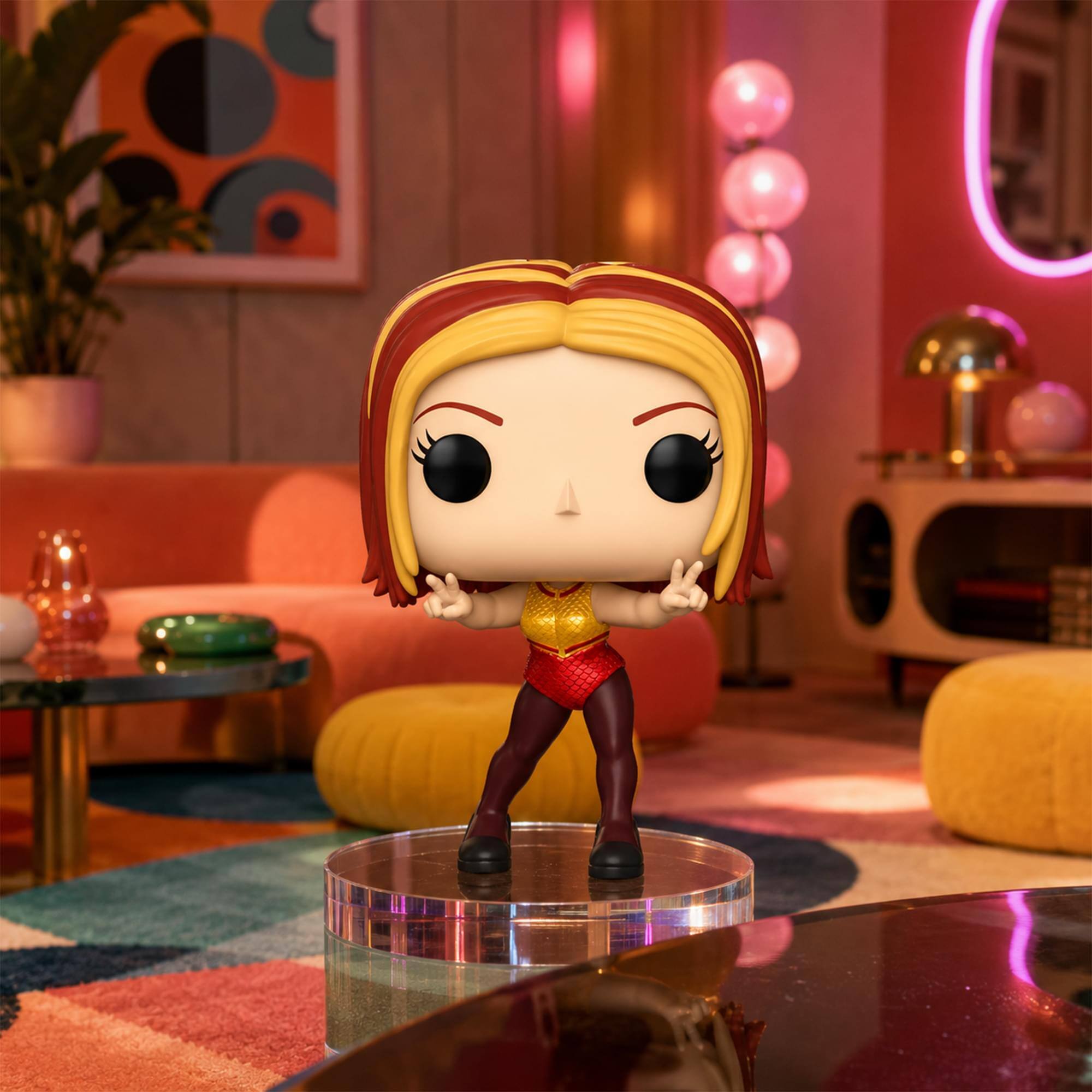 Alt View 2. Funko - Spice Girls - Funko POP! Rocks: Spice Girls - Ginger Spice (Wannabe)   - COLLECTIBLES - Multicolor.