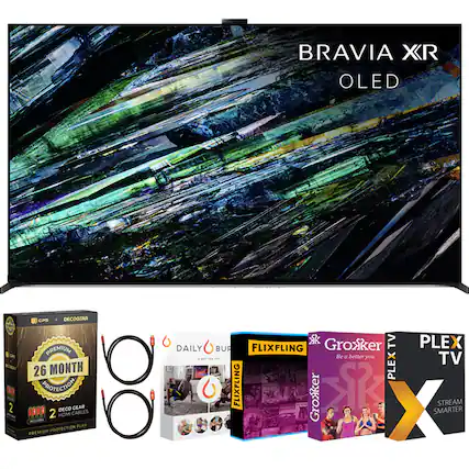 BRAVIA XR OLED
CPS + DECOGEAR
26 MONTH PROTECTION
2 DECO GEAR HDMI CABLES
PREMIUM PROTECTION PLAN
DAILY BUR
A BETTER FIT
FLIXFLING
Grokker TV
Be a better you.
PLEX TV
STREAM SMARTER