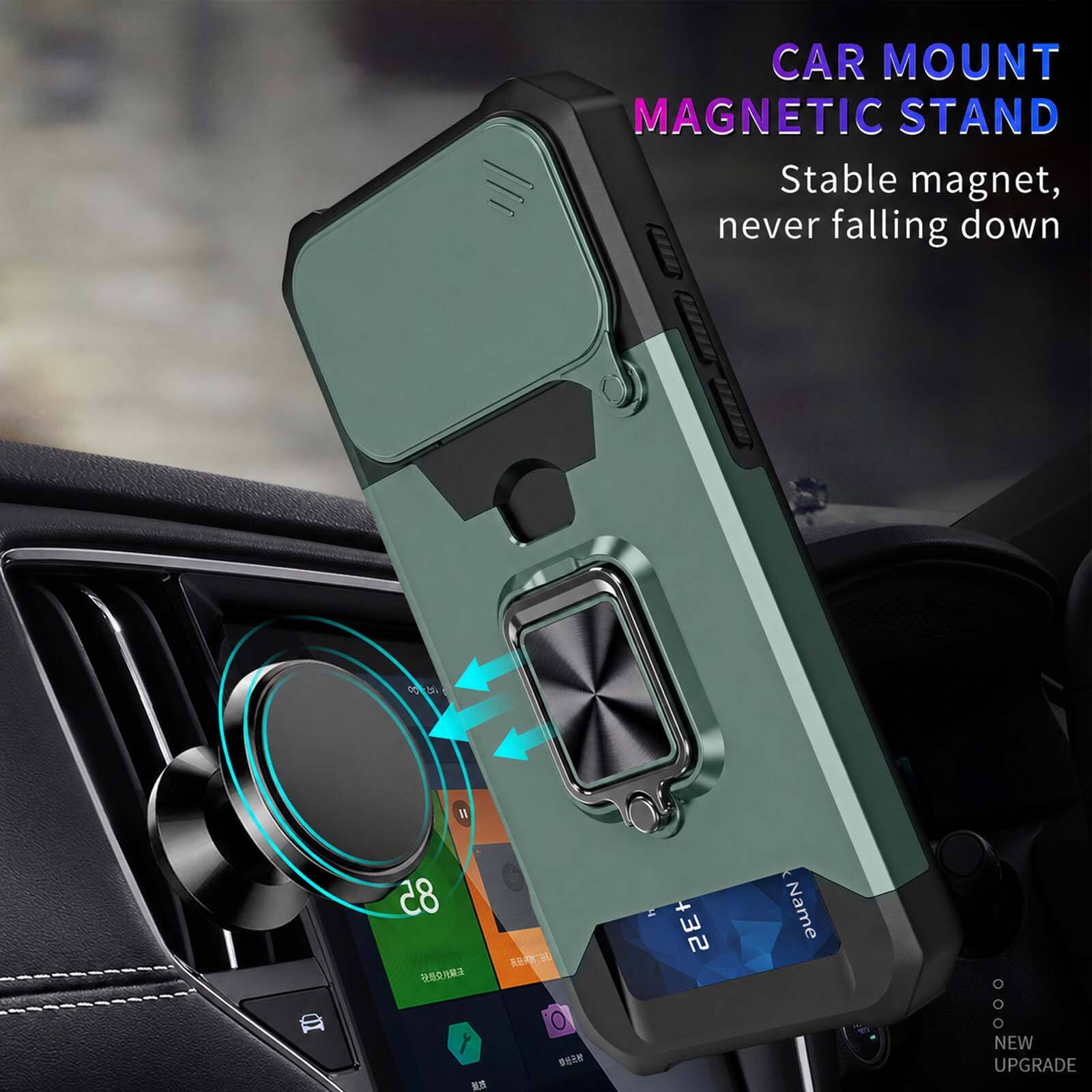 CAR MOUNT MAGNETIC STAND  
Stable magnet, never falling down  

NEW UPGRADE