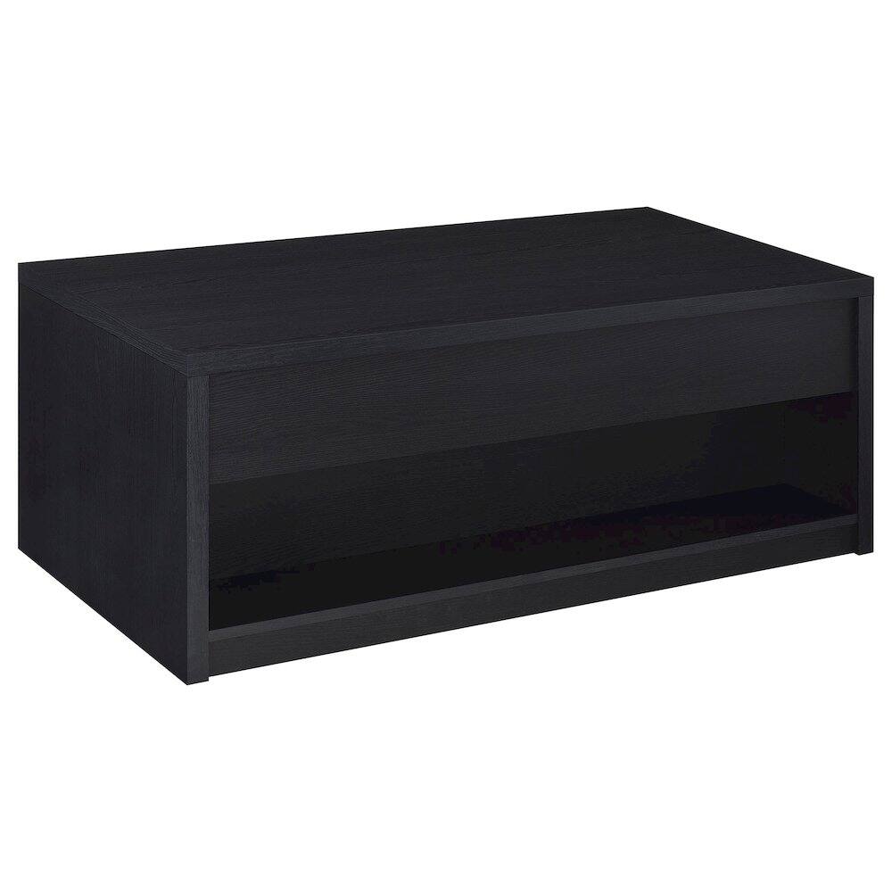 Alt View 9. Coaster Co. of America - Knapp 3-piece Lift Top Coffee Table Set Black - Black.