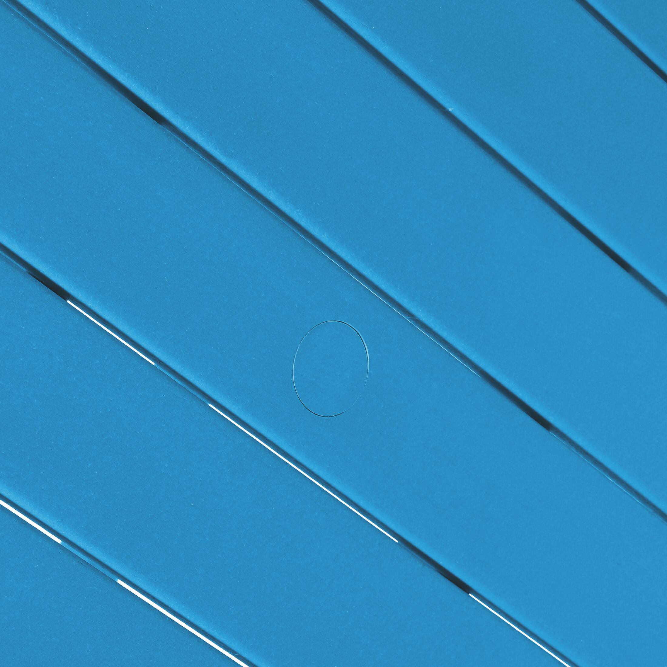 Alt View 4. WestinTrends - WestinTrends Malibu Kids Outdoor Patio Furniture HDPE 30" Wide Square Dining Table - Pacific Blue.
