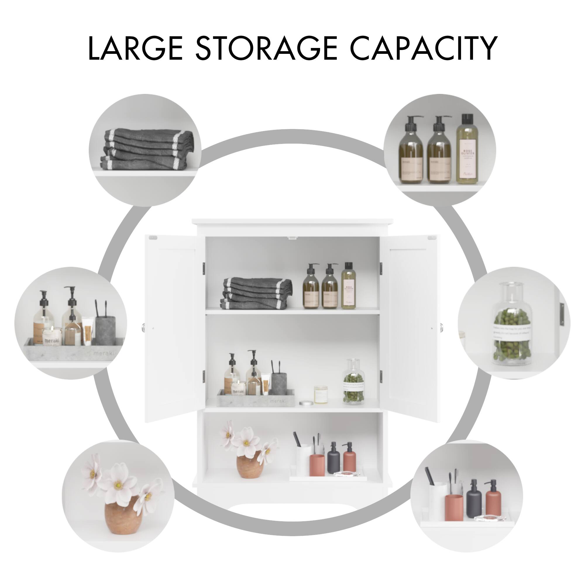 LARGE STORAGE CAPACITY
