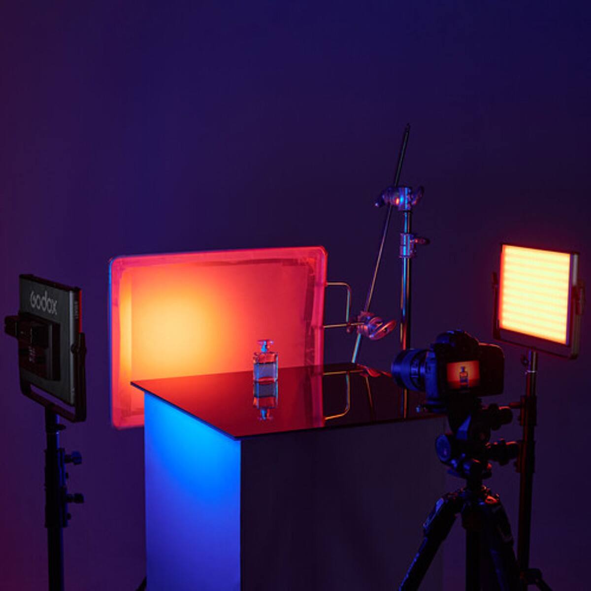 Alt View 6. Godox - Godox LDX100R RGB LED Light Panel.