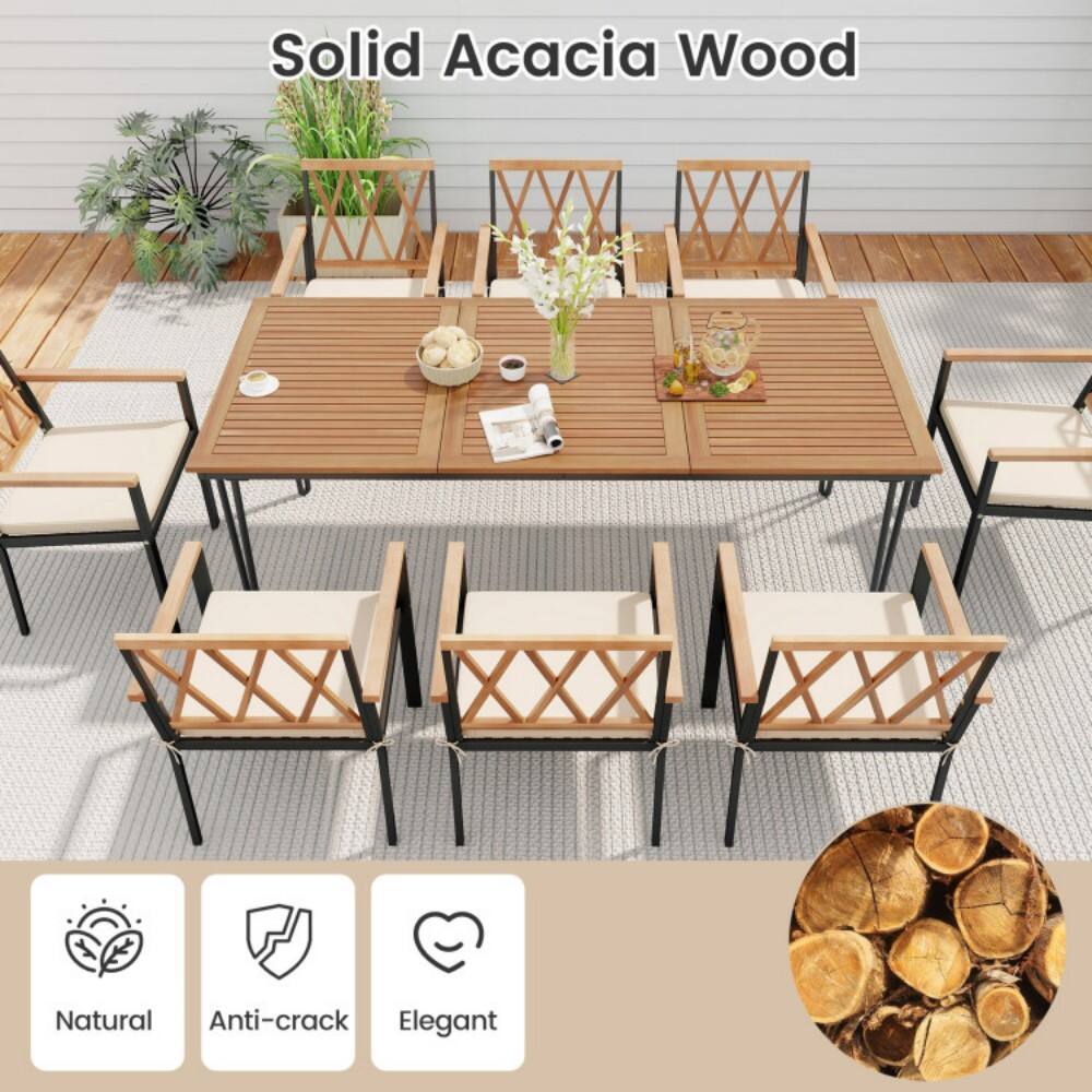 Solid Acacia Wood

Natural Anti-crack Elegant