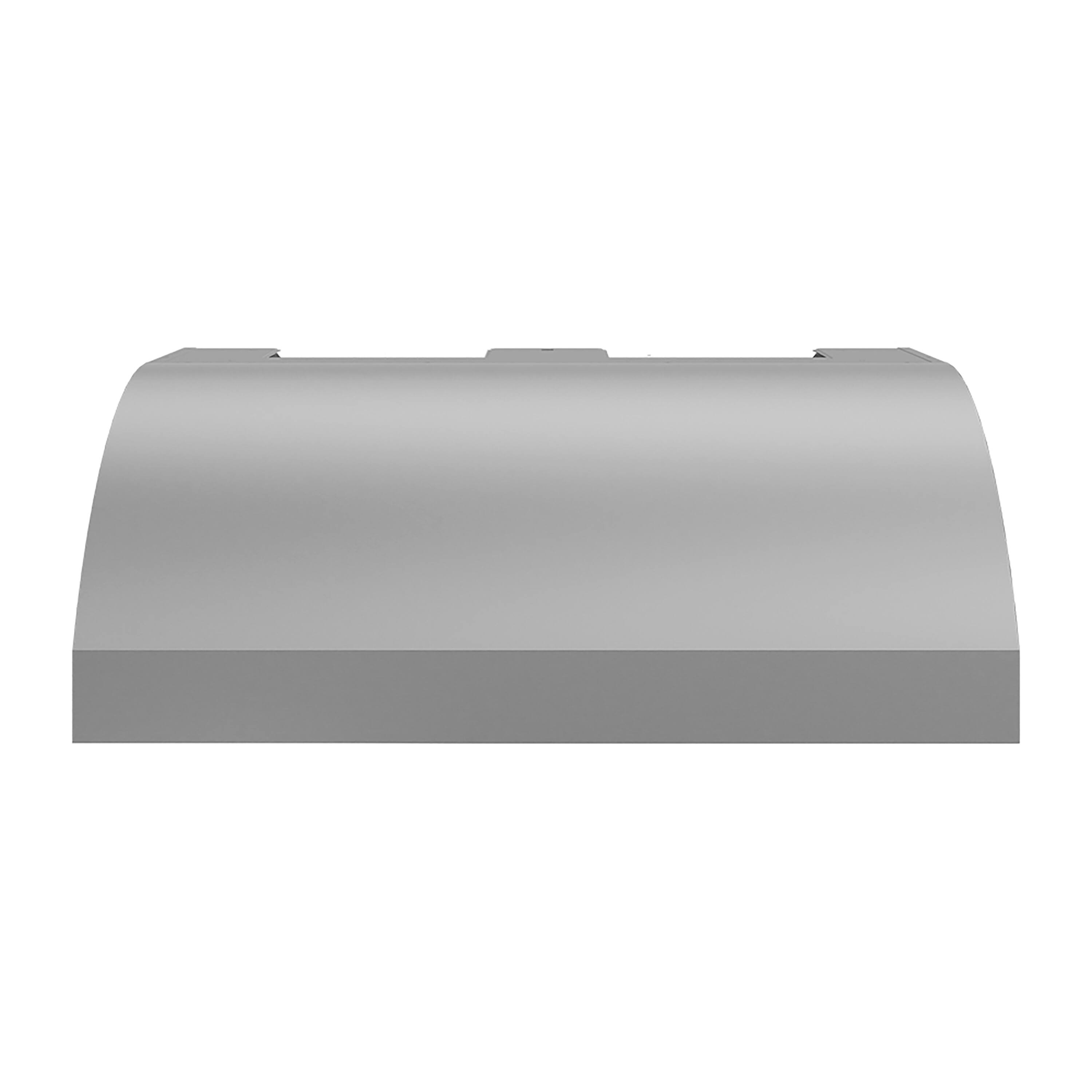 Front. ZLINE - ZLINE 48 in. Under Cabinet Outdoor Grill Hood (GOU2-48) - Stainless Steel.