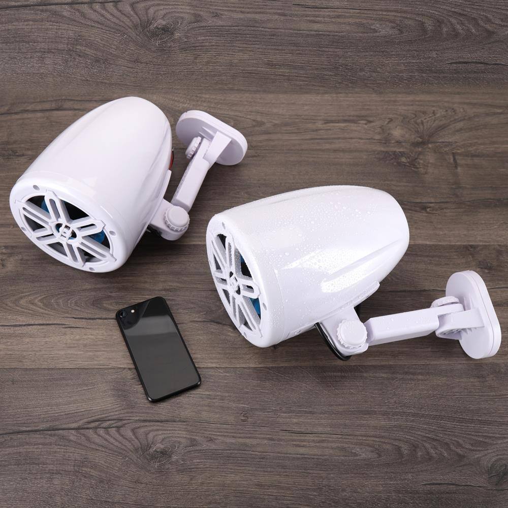 Alt View 4. Pyle - PyleUsa 5.25” Waterproof Off-Road Speakers - 180W - None.