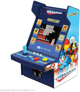 DGUNL-4189 Mega Man Micro Player Pro Portable Retro Arcade (6 GAMES IN 1)