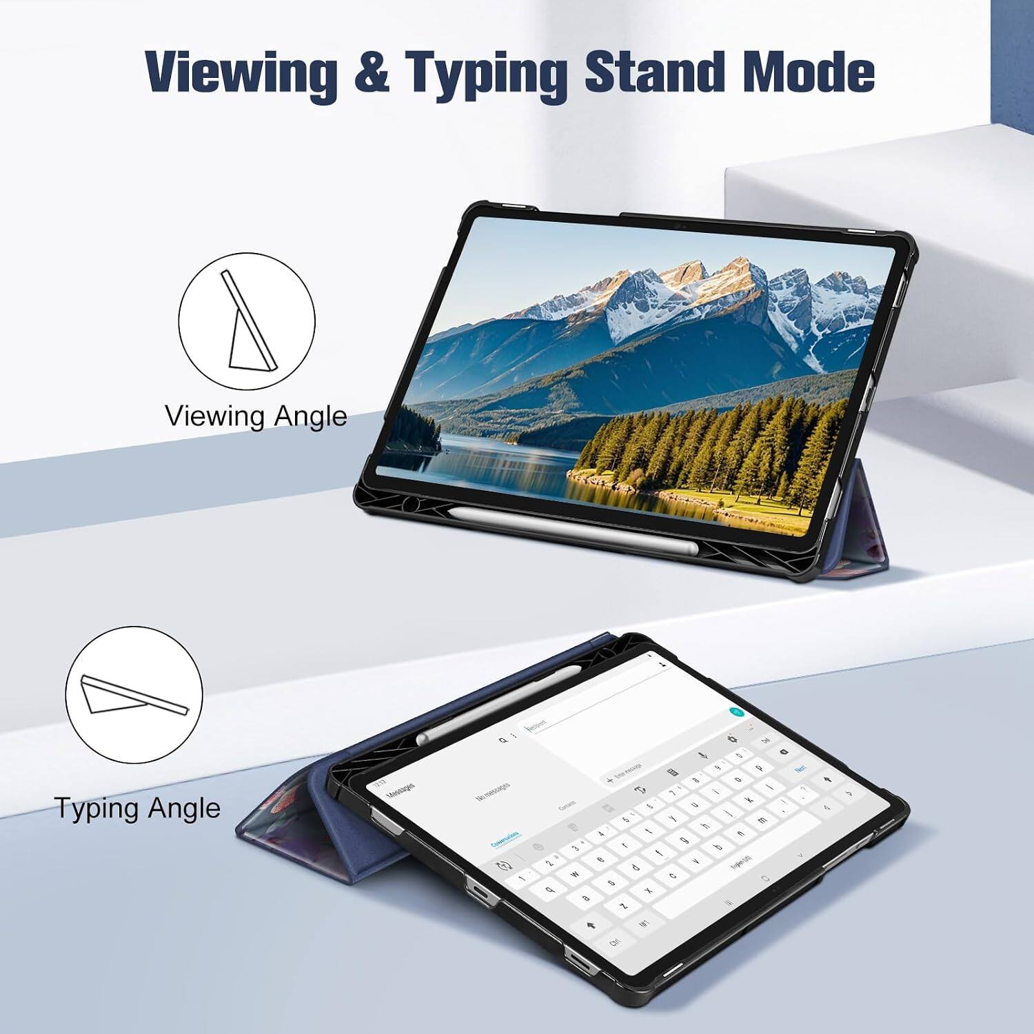 Viewing & Typing Stand Mode

Viewing Angle

Typing Angle

1219 Messages

Nomessages 1

0 78 - - D R P 6 0 + a 1 i I Rive 3 * ! bake t I 4 5 y m h I 1 WT! - g 3 LATE I 2 - V adveo d M 0 0 5 P g are you 2 + LA arl

- 5

0%