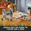 Rebuild into the iconic TIE Fighter and X-Wing.