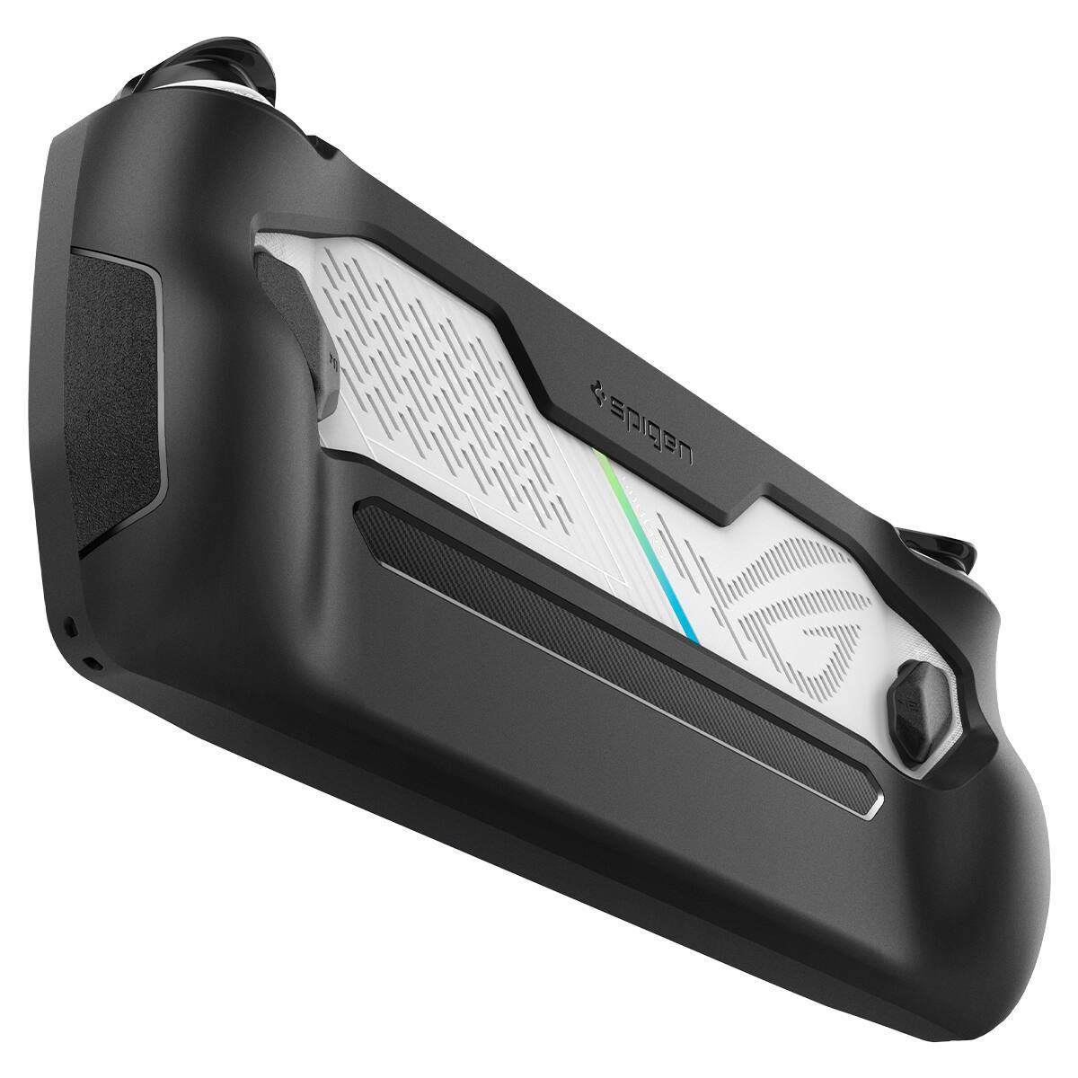 Alt View 1. Spigen - Spigen Rugged Armor Protective Case for ASUS ROG Ally (2023) RC71L - Black.