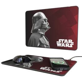 Keyscaper - Star Wars: A New Hope Color Block 15-Watt Wireless Charger and Mouse Pad - Darth Vader