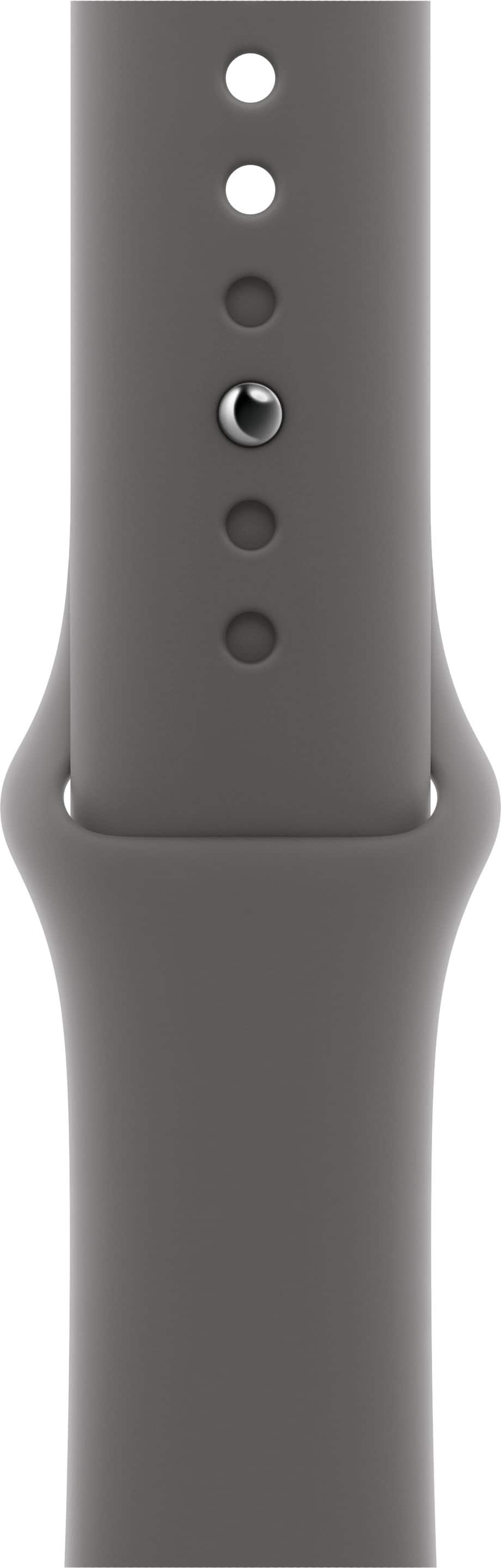 Apple - 42mm Stone Gray Sport Band - S/M - Stone Gray - Angle_Zoom