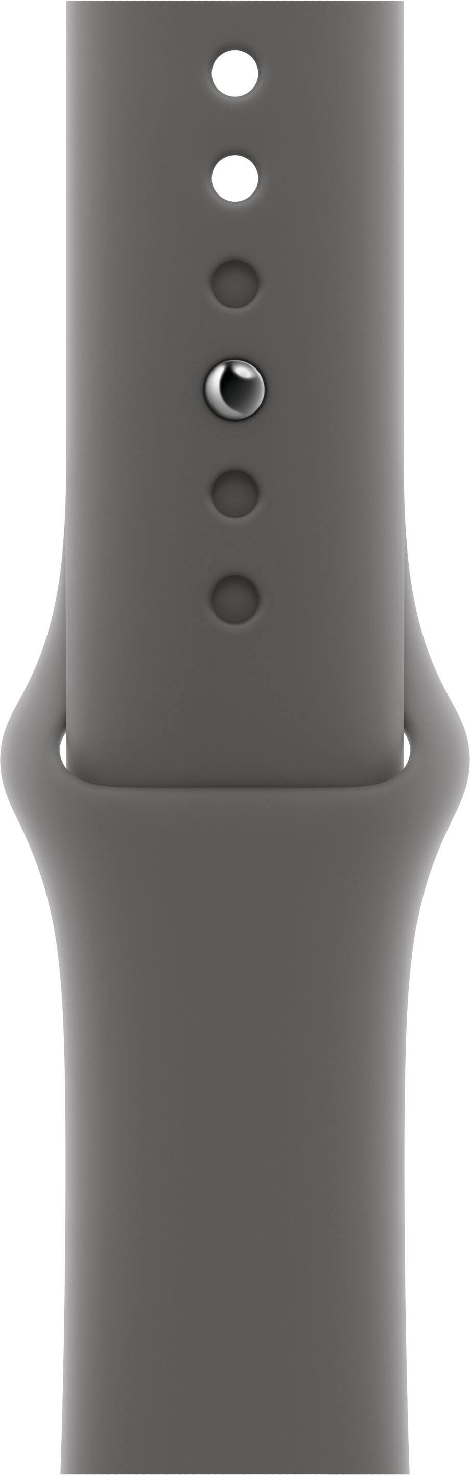 Apple - 42mm Stone Gray Sport Band - S/M - Stone Gray