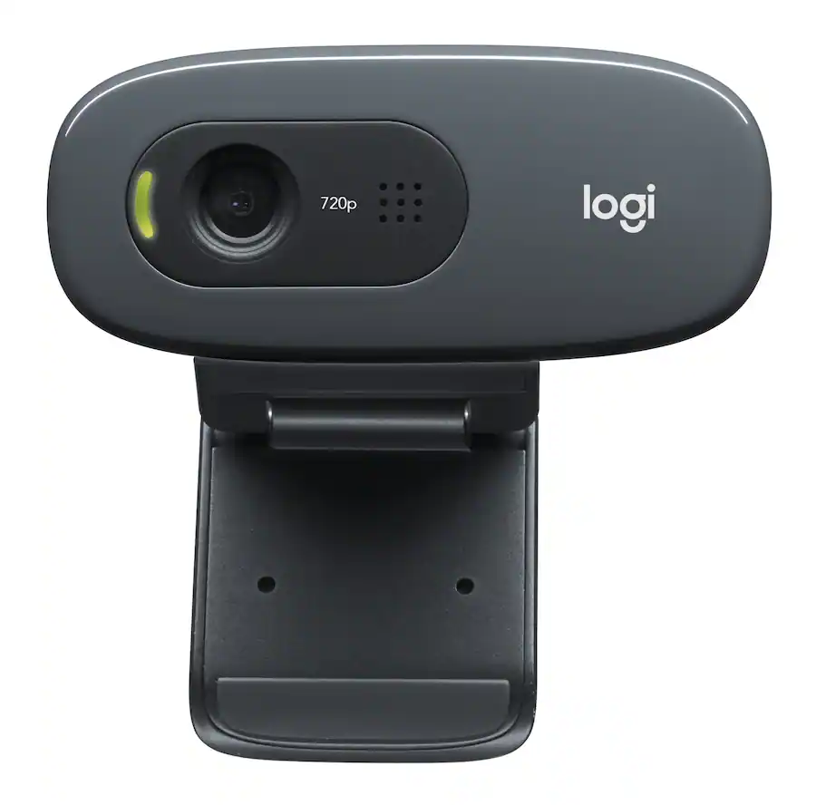 Logitech C270 720 Webcam with Noise Reducing Mics Black 960-000694 ...