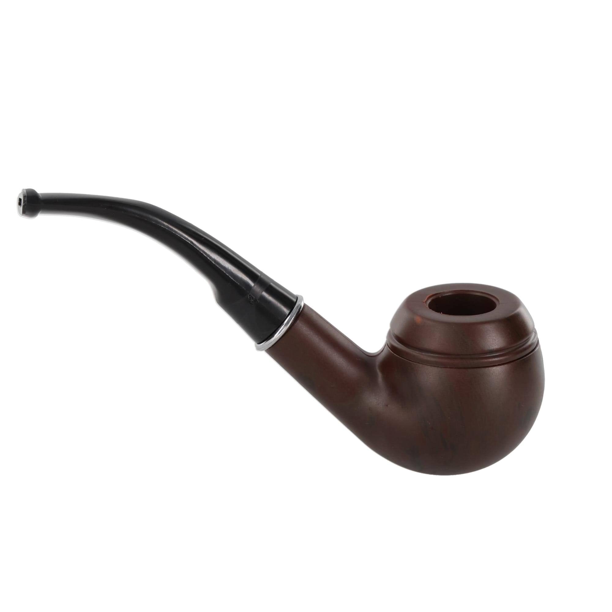 Alt View 4. Forum Novelties - Vintage Black Wood Costume Tobacco Pipe One Size - Black.