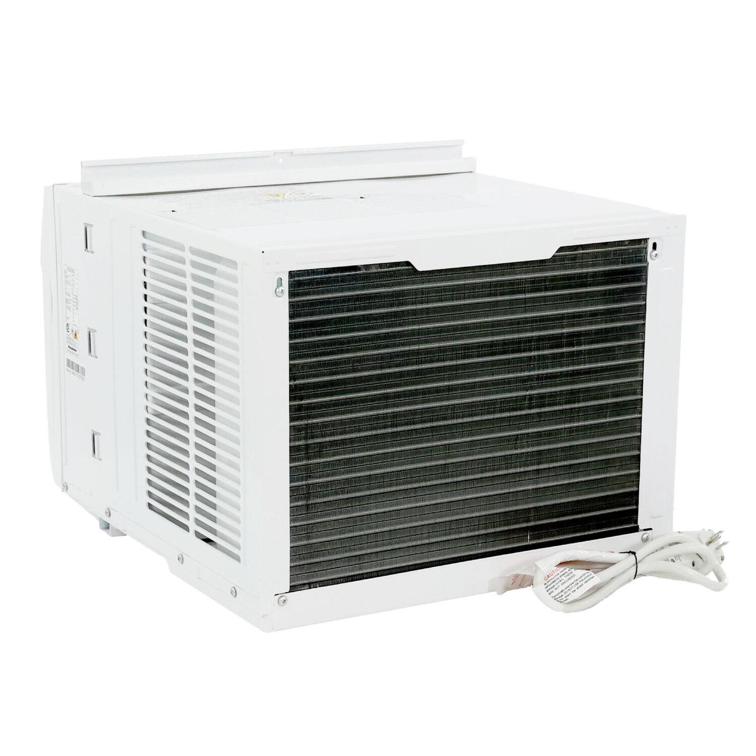 Alt View 10. Keystone - Keystone 6,000 BTU 115V 250 Sq. Ft. Window Air Conditioner - White.