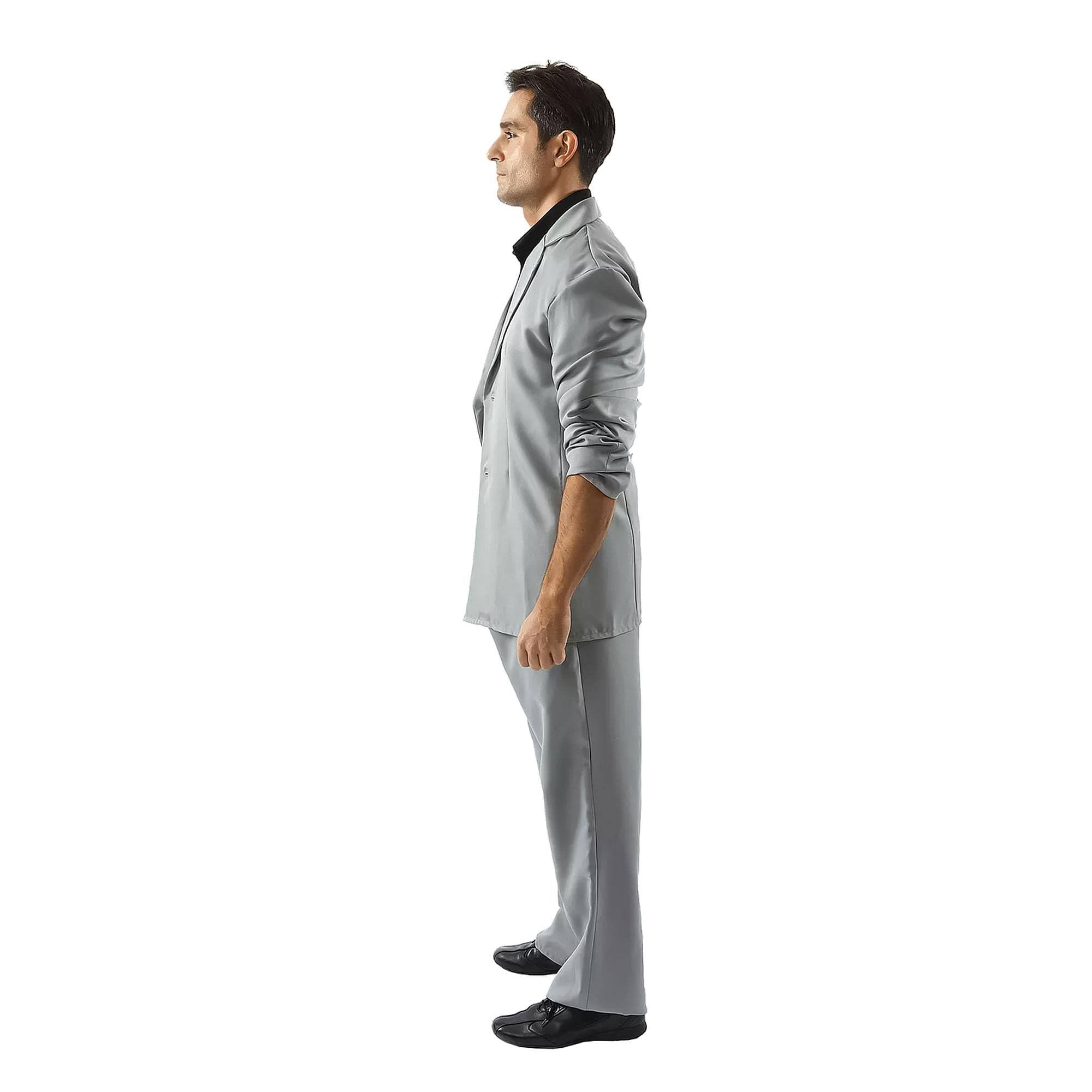 Alt View 1. Angels Costumes - Florida Detective Adult Costume, Standard - Grey.