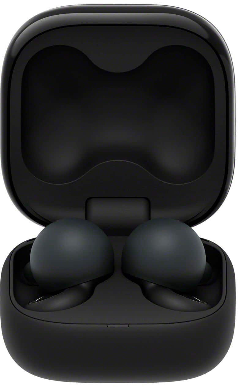 Alt View 12. Sony - LinkBuds Open True Wireless Earbuds - Black.