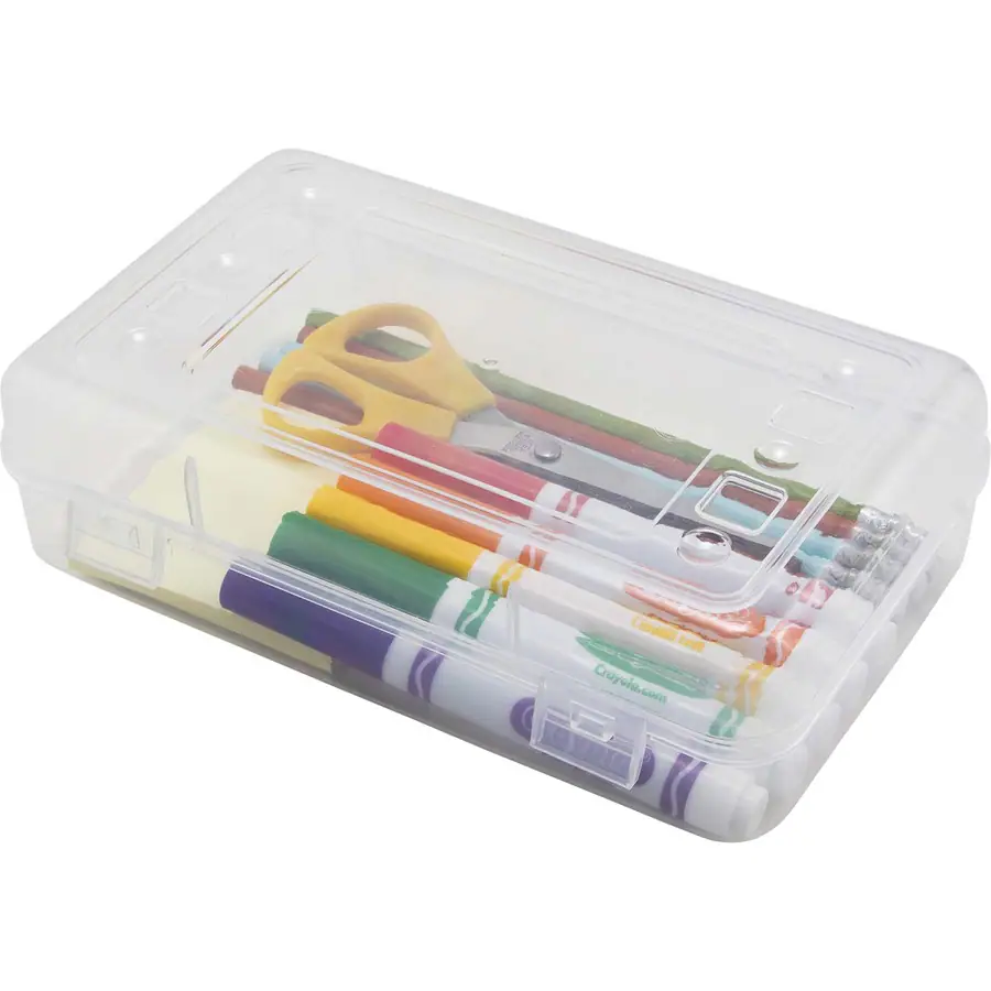 Closure Rfg Advantus Pencil Box External Dimensions: 8.5