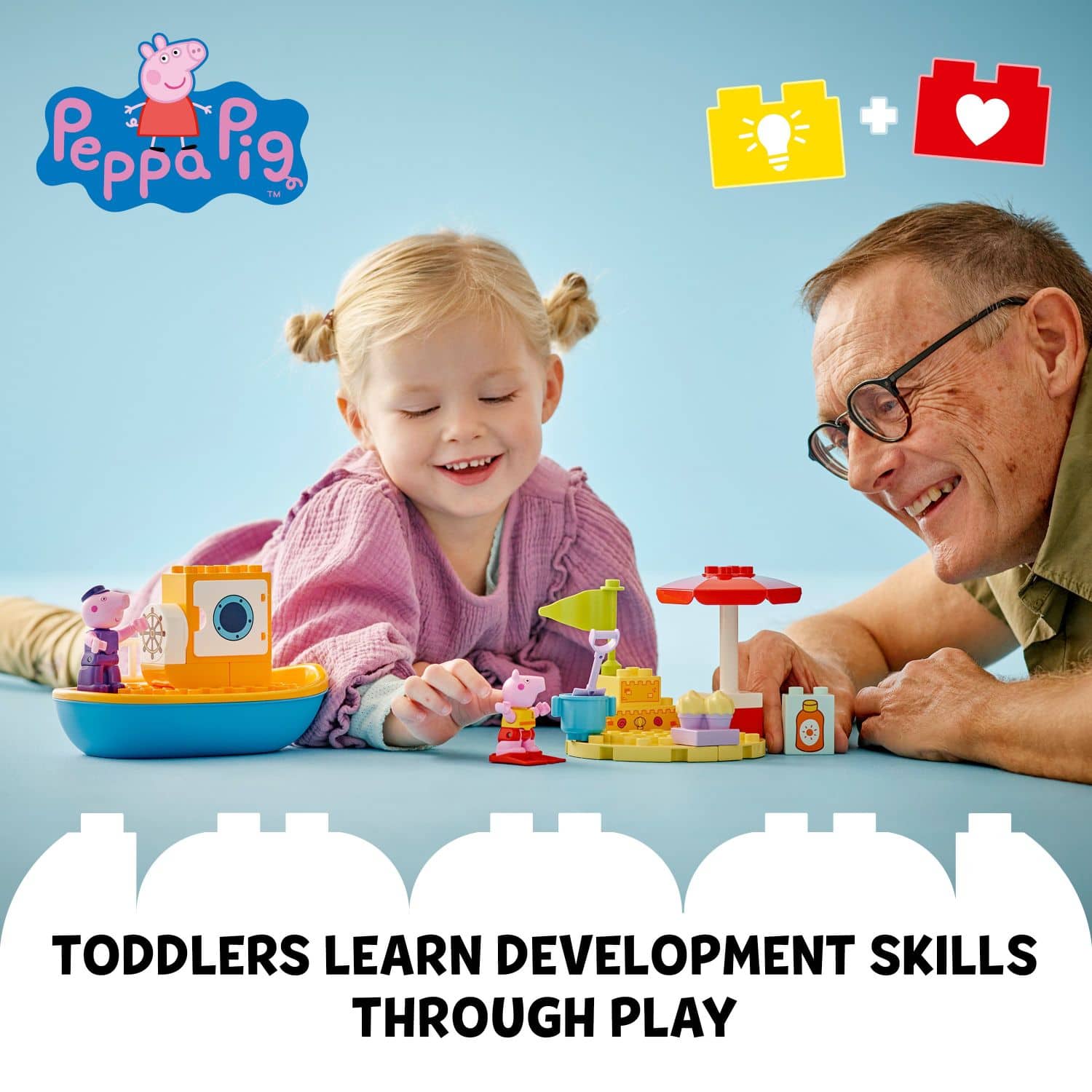 Peppa Pig TM + Toddlers Learn Development Skills Through Play