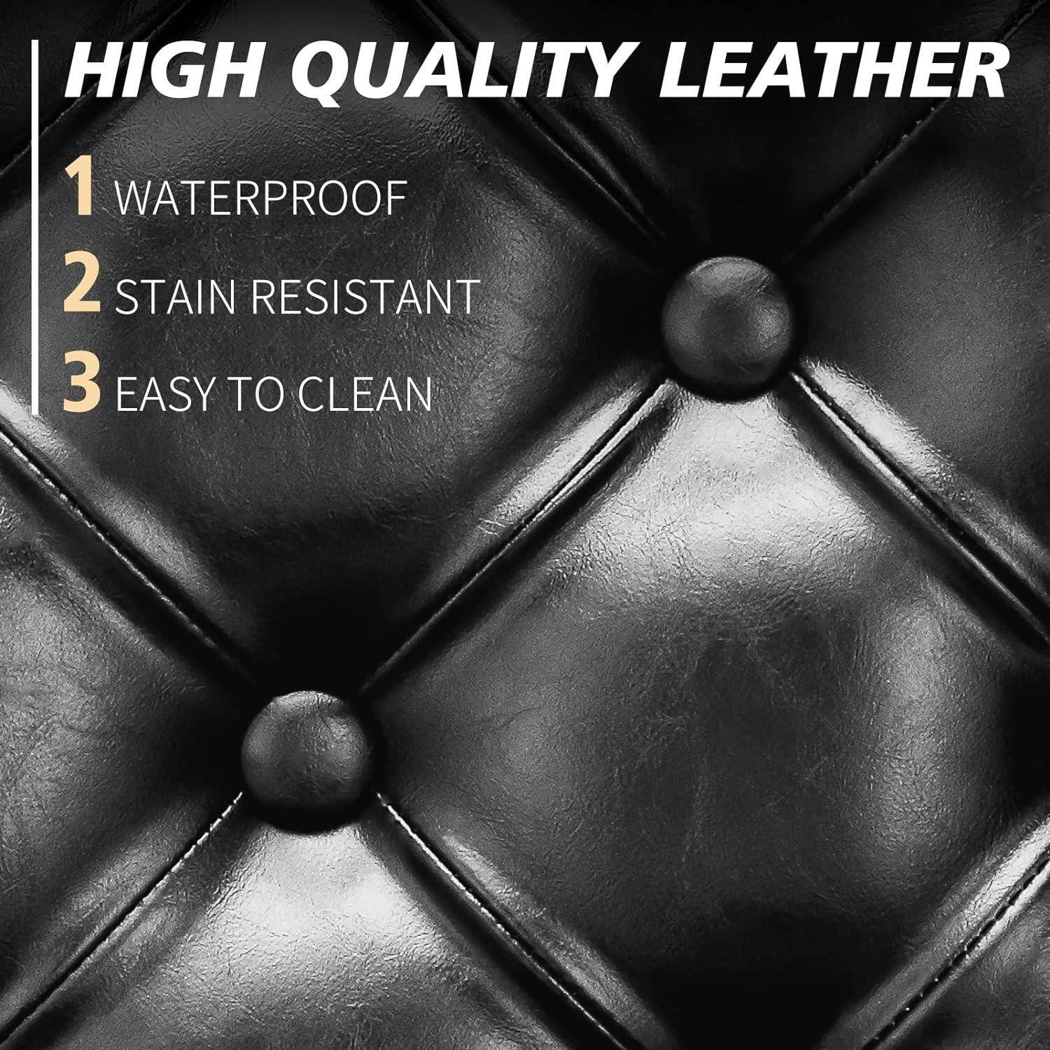 HIGH QUALITY LEATHER

1. WATERPROOF
2. STAIN RESISTANT
3. EASY TO CLEAN