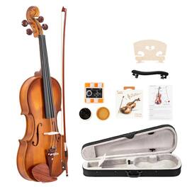 Winado - Violin 4/4 Full Size for Kids, Adults, Students Beginners Kit with Violin Bow, Hard-Shell Case, Shoulder Rest, Rosin