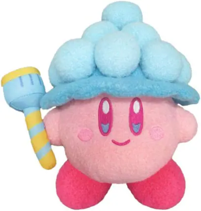 Front. Nintendo - Kirby's Dream Land Kirby Muteki Suteki Closet Plush Peluche MSC-002 Bubble.