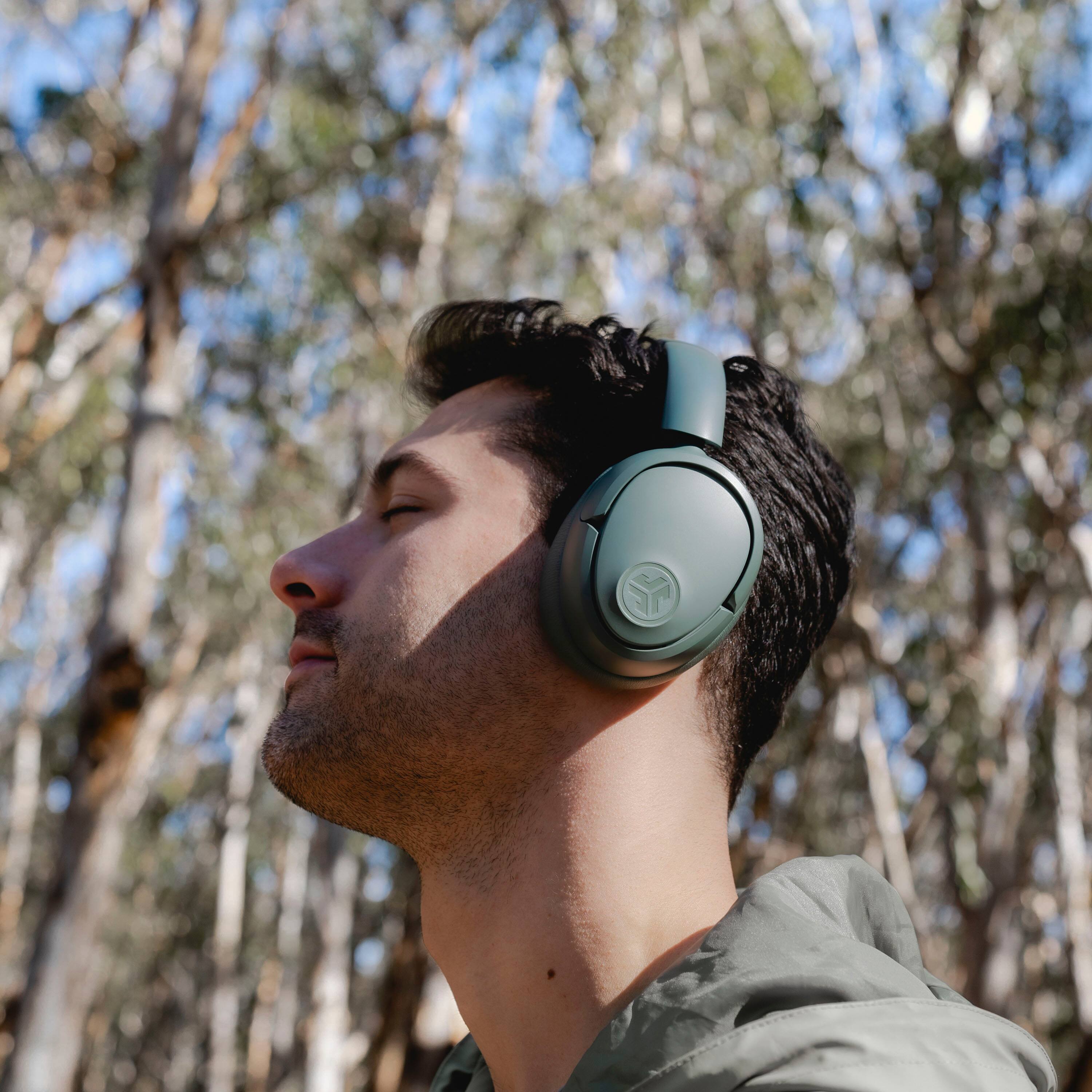 Alt View 16. JLab - JBuds Lux ANC Headphones - Sage.