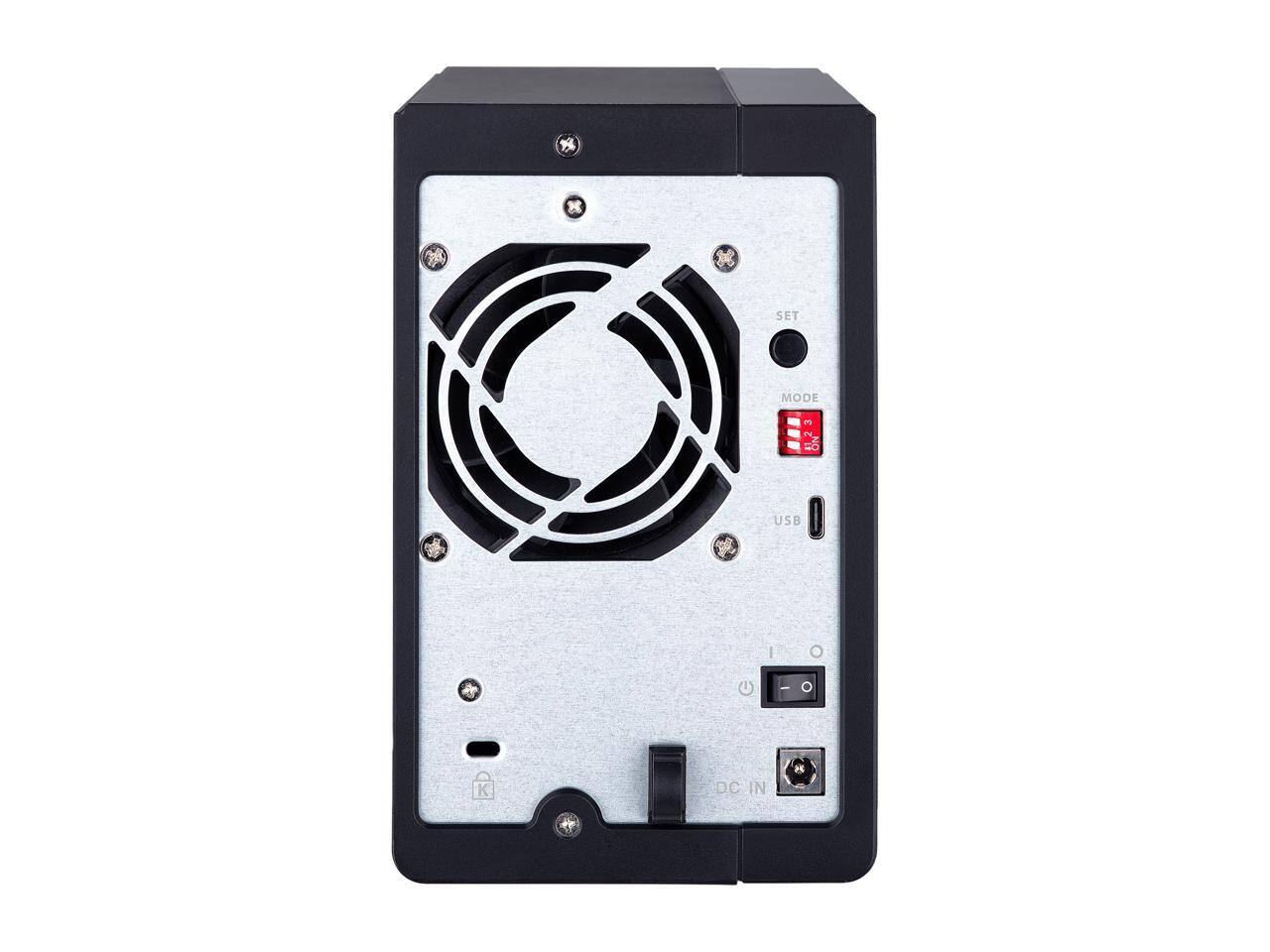QNAP TR 002 US 2 Bay Type C Direct Attached Storage DAS Expansion