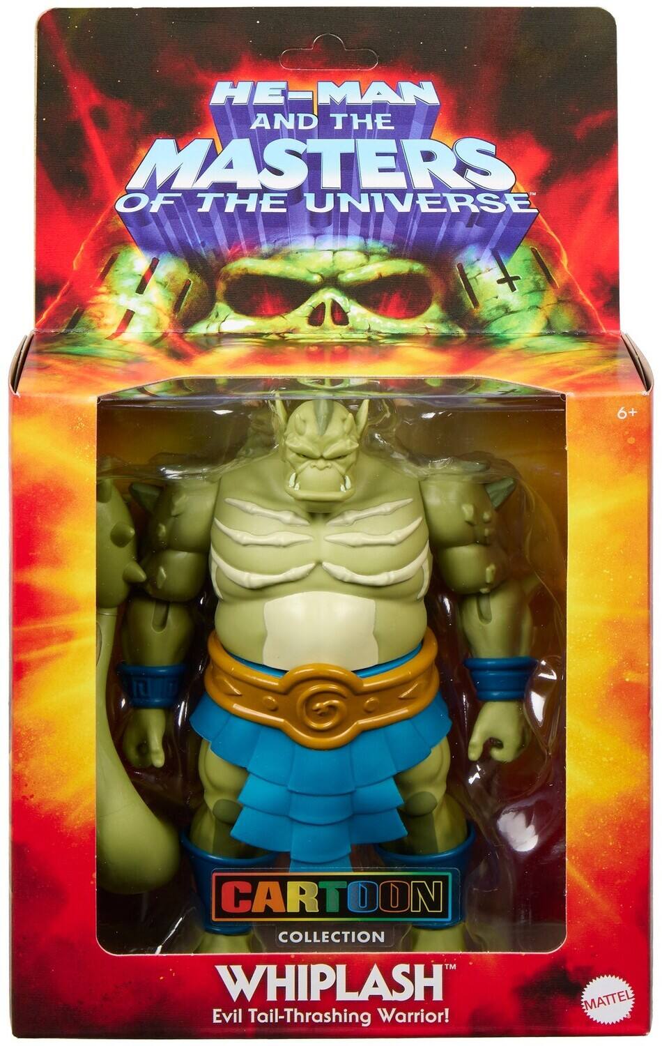 Masters of the Universe: Origins Cartoon Collection Whiplash Action Figure (He-Man, MOTU) - COLLECTIBLES