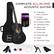COMPLETE ALL-IN-ONE ACOUSTIC GUITAR
- 4 Months Free Lessons
- In-App Digital Tuner
- Acoustic Guitar
- Carrying Case
- Strap with Pickholder
- 6 Pick Set
- Extra Strings
- Capo
- Cleaning Cloth