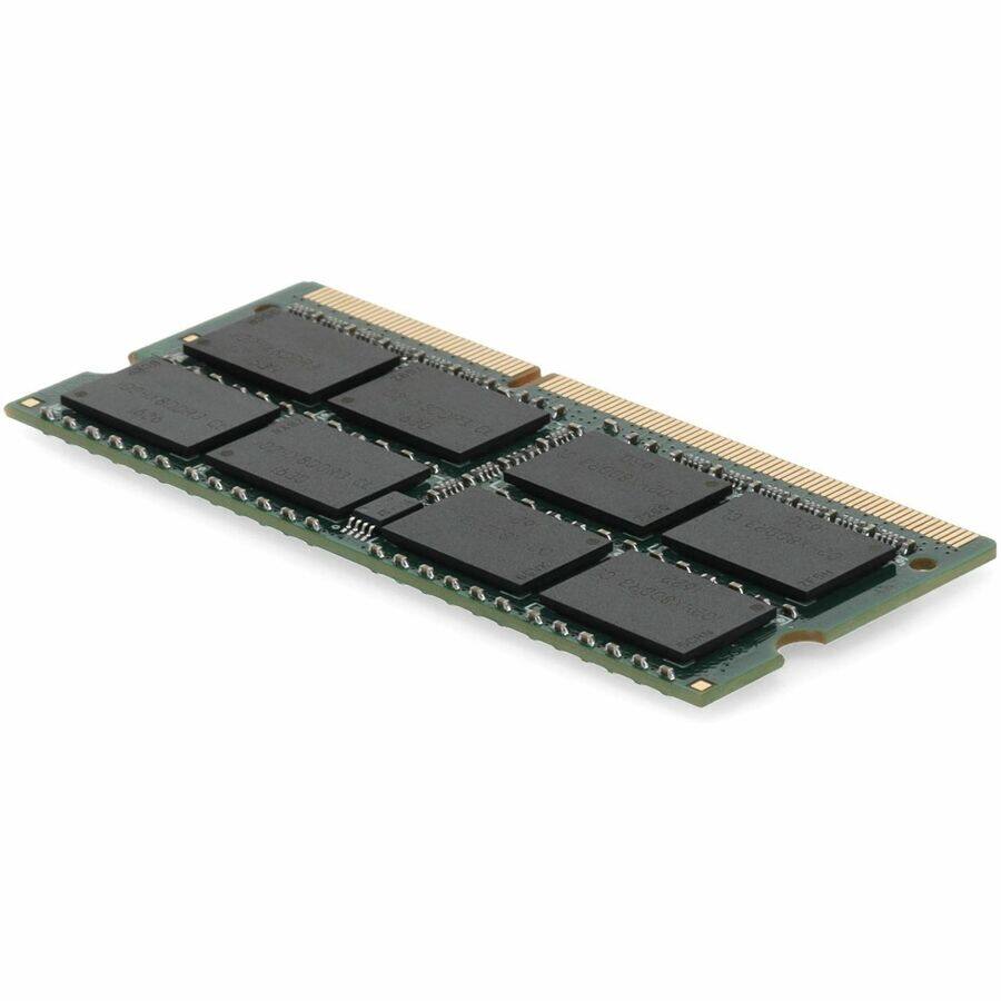 Alt View 4. AddOn - AddOn Crucial® CT204864BF160B Compatible 16GB DDR3-1600MHz Unbuffered Dual Rank 1.35V 204-pin CL11 SODIMM - For - Black.