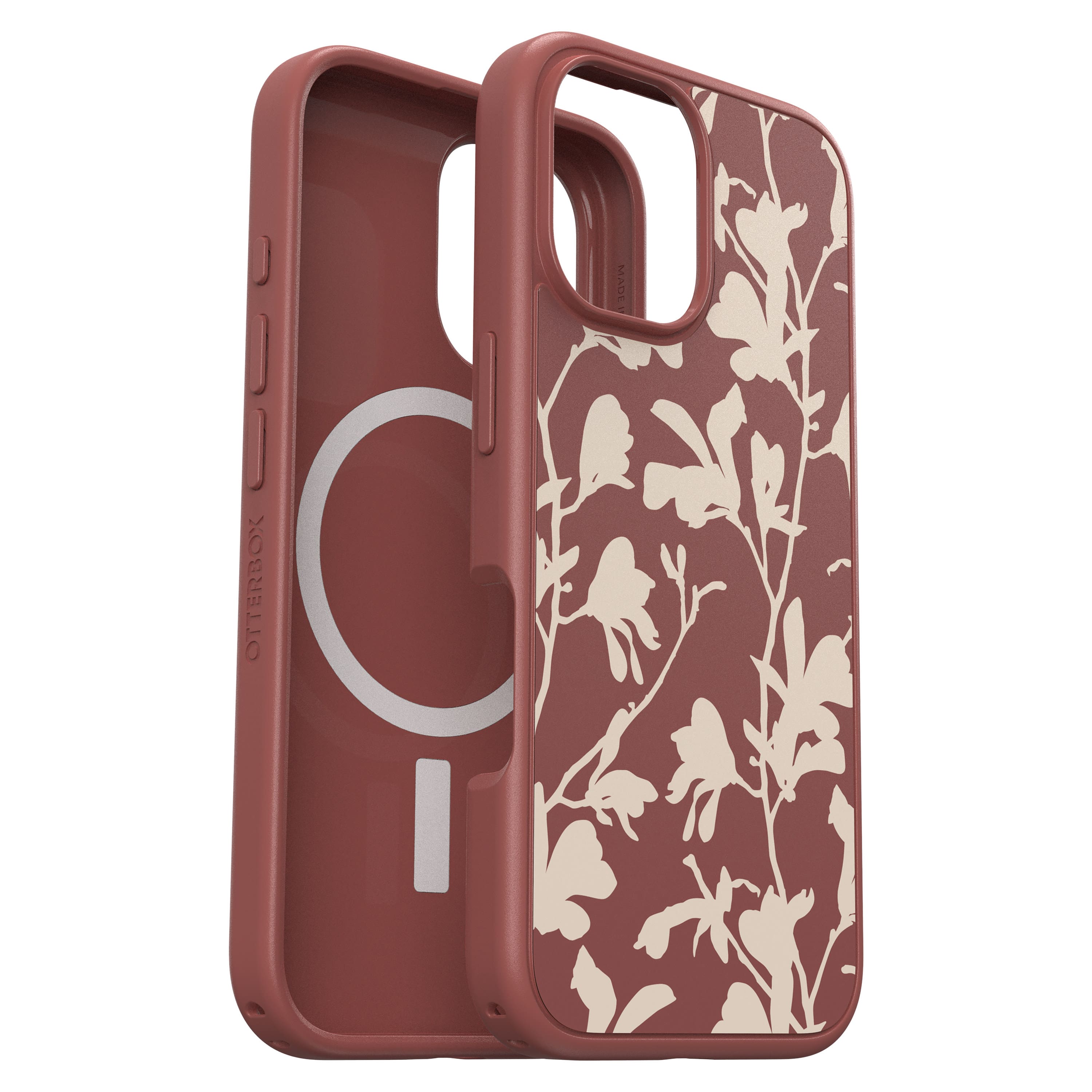 OtterBox - Symmetry Series Hard Shell for MagSafe for Apple iPhone 16 - Autumn Rust - Front_Zoom