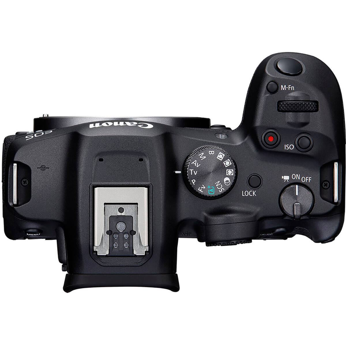 M-Fn 502 Canon EOS M C1 Av Tv C3 P Fv LA SCN LOCK ISO ON OFF