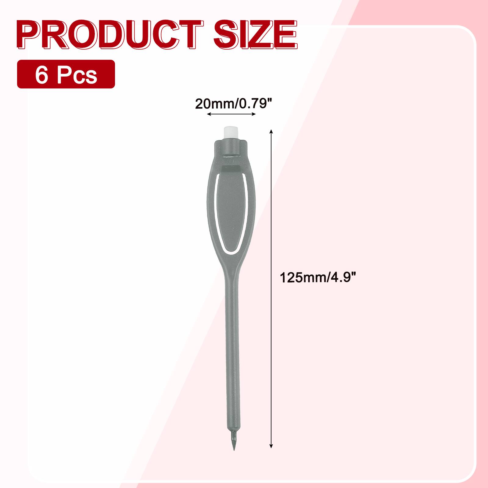 PRODUCT SIZE

6 Pcs

20mm/0.79"

125mm/4.9"