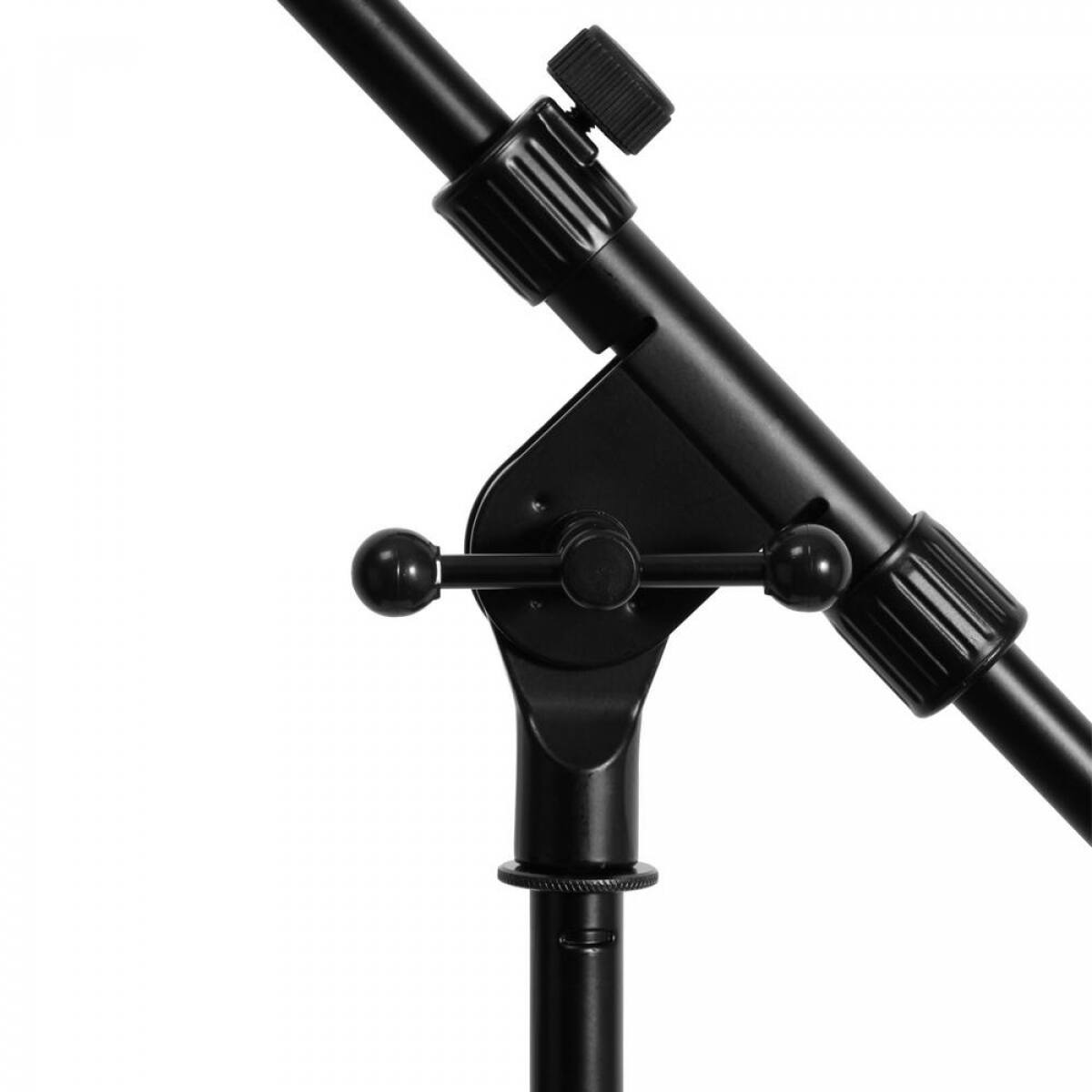 Alt View 2. On Stage Stands - On-Stage MS7701B Euro-Boom Microphone Stand, Black - black.